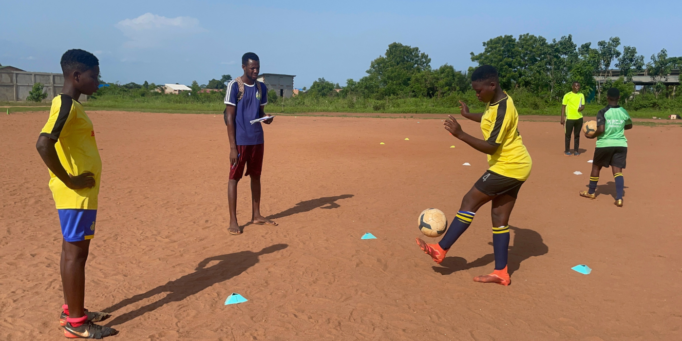 Jeunes athlètes en challenge Africain Champion