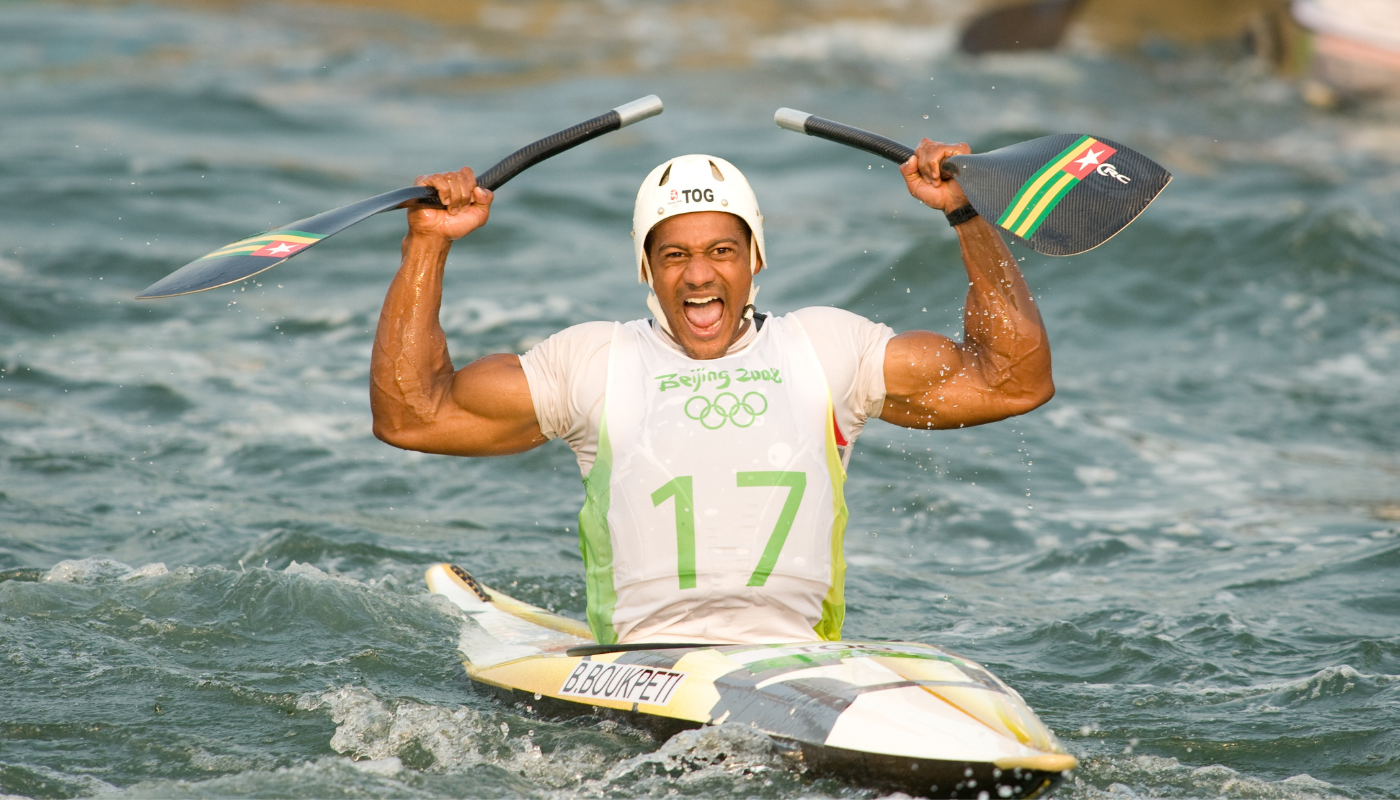 Benjamin Boukpeti — Médaille Olympique Pékin 2008 — Sport Elite Togo